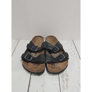 BIRKENSTOCK BETULA BLACK SANDALS DOUBLE STRAP 41 265 L10‎ Me DIRTY LOOK